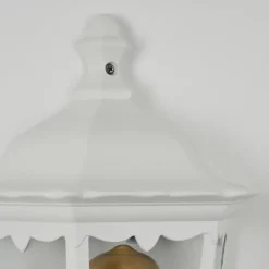 Luminaires Rustiques-hofstein Applique murale d'extérieur Hongkong Blanc, 1 lumière