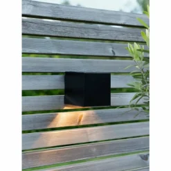 Luminaires Eglo Applique murale d'extérieur Eglo Z_SOLAR LED Noir, 1 lumière
