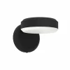 Luminaires Eglo Applique murale d'extérieur Eglo FORNACI LED Noir, 1 lumière