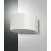 Luminaires Fabas Luce Applique murale d'extérieur Fabas Luce Lao LED Blanc, 1 lumière