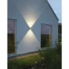 Luminaires Konstsmide Applique murale d'extérieur Konstsmide Bitonto LED Blanc, 2 lumières