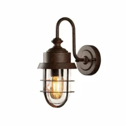Luminaires Konstsmide Applique murale d'extérieur Konstsmide Cerignola Rouille, 1 lumière