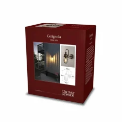 Luminaires Konstsmide Applique murale d'extérieur Konstsmide Cerignola Rouille, 1 lumière