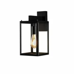 Luminaires Konstsmide Applique murale d'extérieur Konstsmide Carpi Noir, 1 lumière