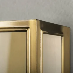 Luminaires Konstsmide Applique murale d'extérieur Konstsmide Carpi Laiton, 1 lumière