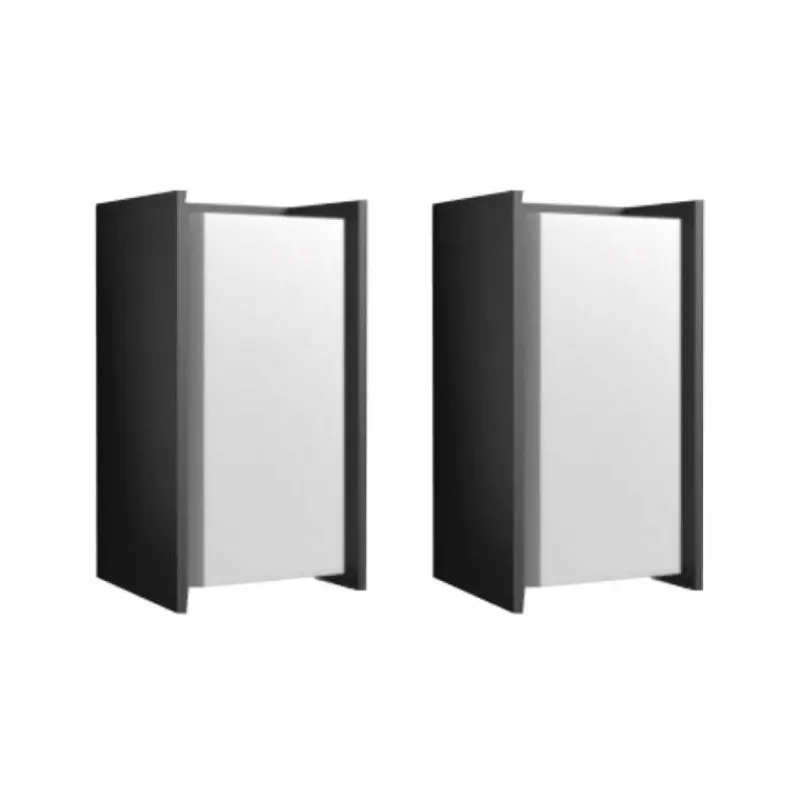 Luminaires Philips Applique murale d'extérieur set x 2 Philips Hue Turaco LED Anthracite, 1 lumière