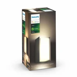 Luminaires Philips Applique murale d'extérieur set x 2 Philips Hue Turaco LED Anthracite, 1 lumière