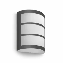 Luminaires Philips Applique murale d'extérieur Philips Python LED Anthracite, 1 lumière