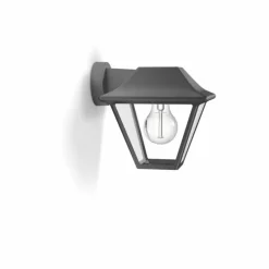 Luminaires Philips Applique murale d'extérieur Philips Alpenglow Anthracite, 1 lumière