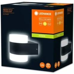Luminaires Ledvance Applique murale d'extérieur LEDVANCE ENDURA® Gris, 1 lumière