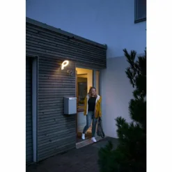 Luminaires Ledvance Applique murale d'extérieur LEDVANCE ENDURA® Acier inoxydable, 1 lumière, Détecteur de mouvement