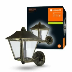 Lampes Dorées-Luminaires Ledvance Applique murale d'extérieur LEDVANCE ENDURA® Or, Noir, 1 lumière