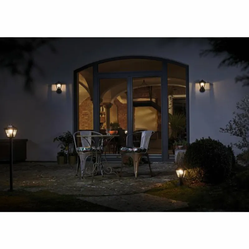 Lampes Dorées-Luminaires Ledvance Applique murale d'extérieur LEDVANCE ENDURA® Or, Noir, 1 lumière, Détecteur de mouvement