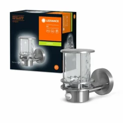 Luminaires Ledvance Applique murale d'extérieur LEDVANCE ENDURA® Acier inoxydable, 1 lumière, Détecteur de mouvement