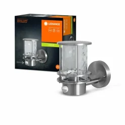 Luminaires Ledvance Applique murale d'extérieur LEDVANCE ENDURA® Acier inoxydable, 1 lumière, Détecteur de mouvement