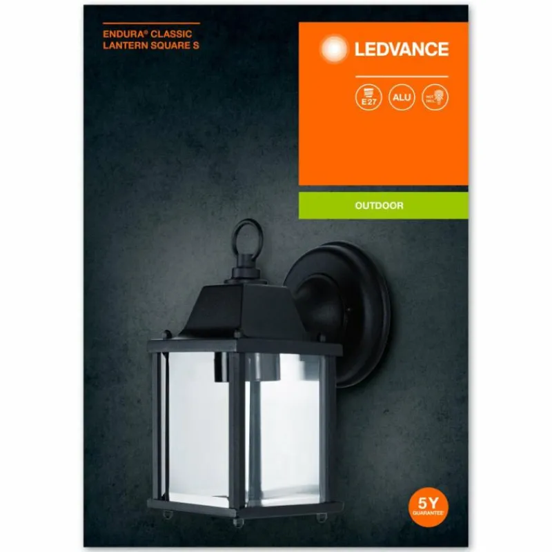 Luminaires Ledvance Applique murale d'extérieur LEDVANCE ENDURA® Noir, 1 lumière