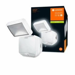 Luminaires Ledvance Applique murale d'extérieur LEDVANCE Battery Blanc, 1 lumière, Détecteur de mouvement