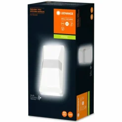 Luminaires Ledvance Applique murale d'extérieur LEDVANCE ENDURA® Blanc, 1 lumière, Détecteur de mouvement