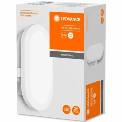 Luminaires Ledvance Applique murale d'extérieur LEDVANCE BULKHEAD Blanc, 1 lumière