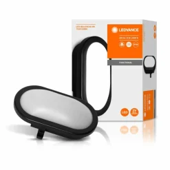 Luminaires Ledvance Applique murale d'extérieur LEDVANCE BULKHEAD Noir, 1 lumière