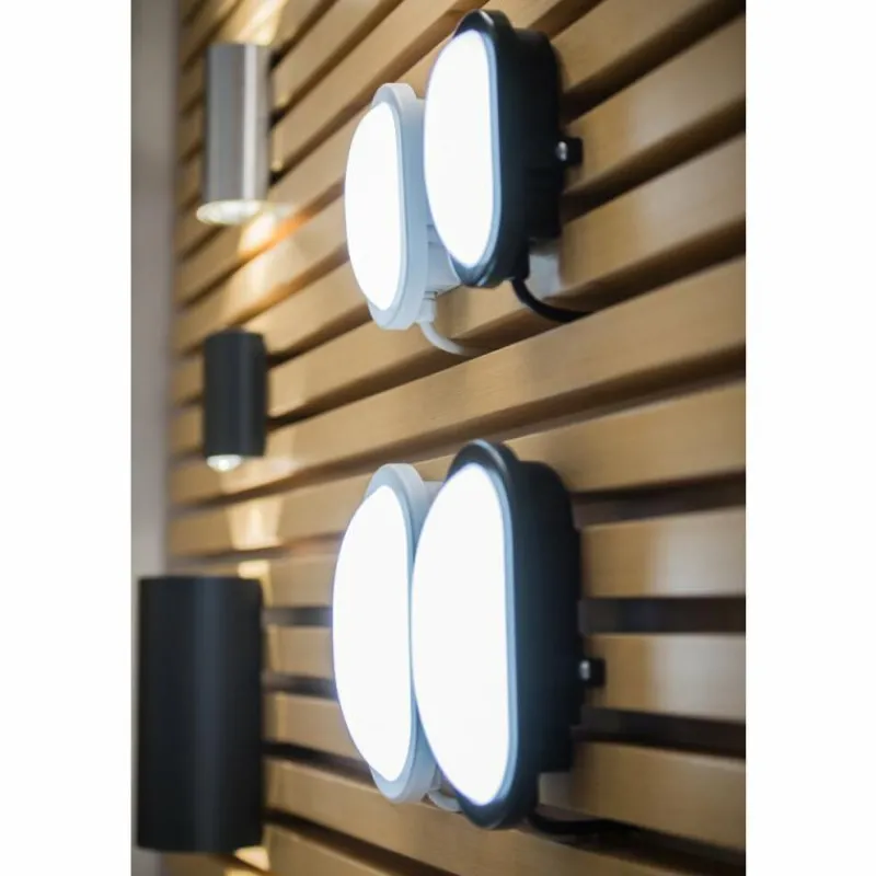 Luminaires Ledvance Applique murale d'extérieur LEDVANCE BULKHEAD Blanc, 1 lumière