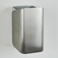 hofstein Applique murale d'extérieur Bafueiras LED Nickel mat, Blanc, 1 lumière, Télécommandes, Changeur de couleurs