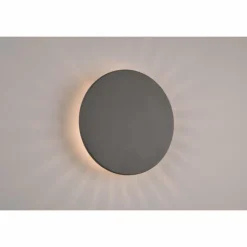 Luminaires Trio Applique murale d'extérieur Trio Belly LED Anthracite, 1 lumière