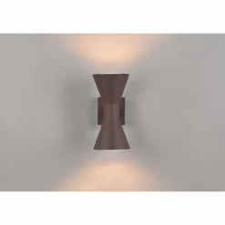 Luminaires Trio Applique murale d'extérieur Trio Ardas Rouille, 2 lumières