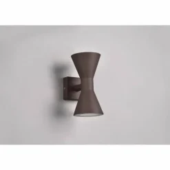 Luminaires Trio Applique murale d'extérieur Trio Ardas Rouille, 2 lumières