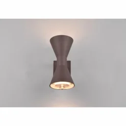 Luminaires Trio Applique murale d'extérieur Trio Ardas Rouille, 2 lumières