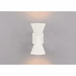 Luminaires Trio Applique murale d'extérieur Trio Ardas Blanc, 2 lumières