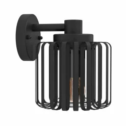 Luminaires Eglo Applique murale d'extérieur Eglo SELINUS Noir, 1 lumière
