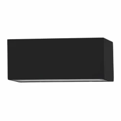 Luminaires Eglo Applique murale d'extérieur Eglo SPONGANO LED Noir, 2 lumières