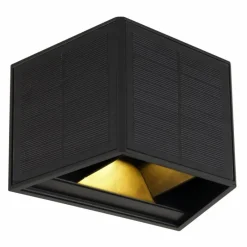 Luminaires Globo Lighting Applique murale d'extérieur Globo SOLAR LED Noir, 1 lumière