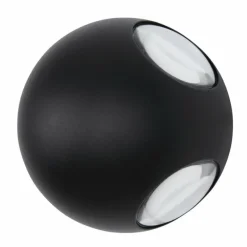 Luminaires Globo Lighting Applique murale d'extérieur Globo SLICE LED Noir, 1 lumière
