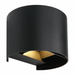 Luminaires Globo Lighting Applique murale d'extérieur Globo VERONIKA LED Noir, 1 lumière