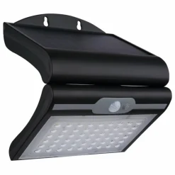Luminaires Globo Lighting Applique murale d'extérieur Globo SOLAR LED Gris, Noir, 1 lumière, Détecteur de mouvement