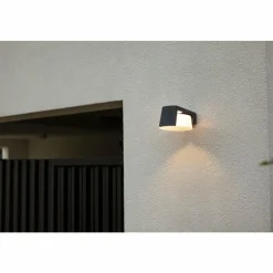 Luminaires Lutec Applique murale d'extérieur Lutec Moon LED Anthracite, 1 lumière