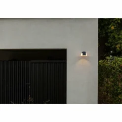 Luminaires Lutec Applique murale d'extérieur Lutec Moon LED Anthracite, 1 lumière