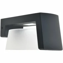 Luminaires Lutec Applique murale d'extérieur Lutec Moon LED Anthracite, 1 lumière