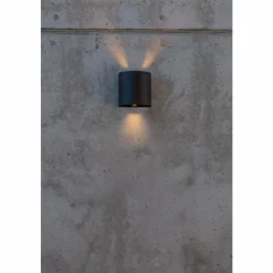 Luminaires Lutec Applique murale d'extérieur Lutec Beams LED Noir, 1 lumière