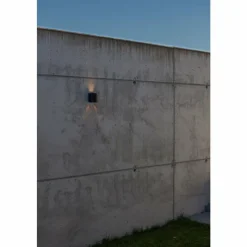 Luminaires Lutec Applique murale d'extérieur Lutec Beams LED Noir, 1 lumière