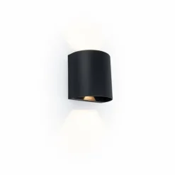 Luminaires Lutec Applique murale d'extérieur Lutec Beams LED Noir, 1 lumière