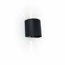 Luminaires Lutec Applique murale d'extérieur Lutec Beams LED Noir, 1 lumière