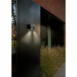 Luminaires Lutec Applique murale d'extérieur Lutec Cypres Anthracite, 2 lumières