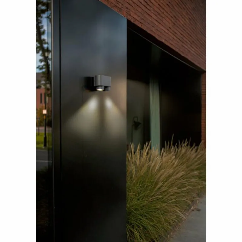 Luminaires Lutec Applique murale d'extérieur Lutec Cypres Anthracite, 2 lumières