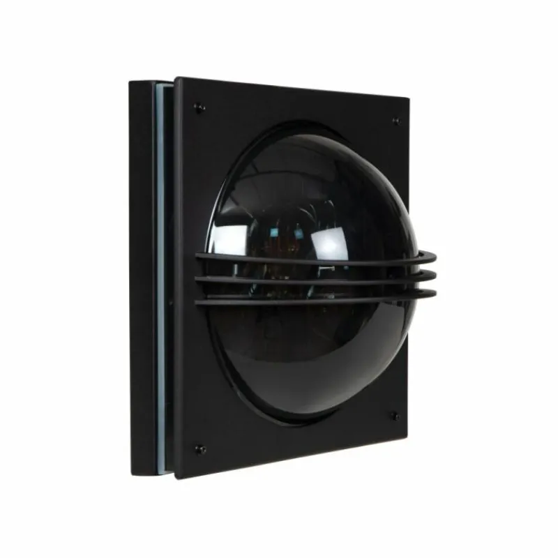 Luminaires Lucide Applique murale d'extérieur Lucide PRIVAS Noir, 2 lumières