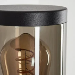 Suspension Verre Fumé-hofstein Applique murale d'extérieur Tolsona Noir, 2 lumières