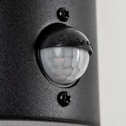 Suspension Verre Fumé-hofstein Applique murale d'extérieur Tolsona Noir, 1 lumière, Détecteur de mouvement