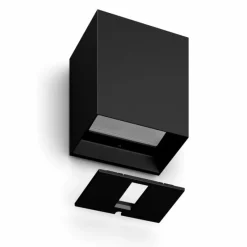 Luminaires Philips Applique murale d'extérieur Philips Hue Resonate LED Noir, 1 lumière, Changeur de couleurs